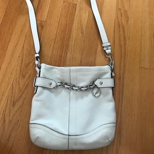 Leather Coach Crossbody Bag
